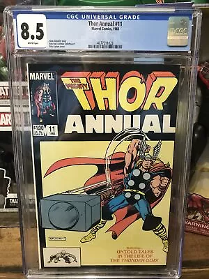 Buy Thor Annual 11 Cgc 8.5 First Appearance Of Eitri • 31.34£