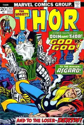 Buy Thor #217 VG; Marvel | Low Grade - Odin November 1973 John Buscema - We Combine • 4.73£