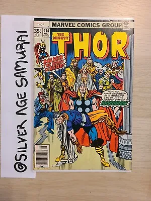 Buy The Mighty Thor #274 Ragnarok  Balder The Brave 1ST FRIGGA & SLEIPNIR • 15.98£