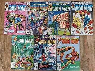 Buy Invincible Iron Man Complete 1983 Marvel Comics Run 171 172 173 174 175 176 177 • 50£