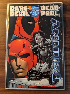 Buy (1997) Daredevil Deadpool ‘97 Annual #1! Rare! Beautiful Condition!! NM • 15.99£