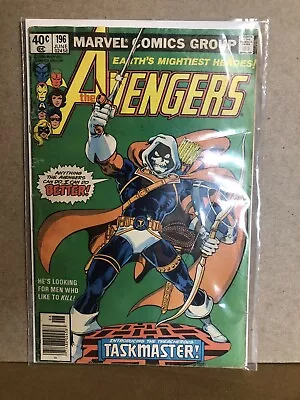 Buy Avengers #196. 1st Appearance Of The Taskmaster. Low Grade.  MCU Thunderbolts  • 24.07£