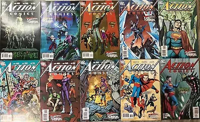 Buy Action Comics 859, 859B, 860,860B, 861,861B, 862,862B, 863,868 DC 2008 Comics • 24.01£