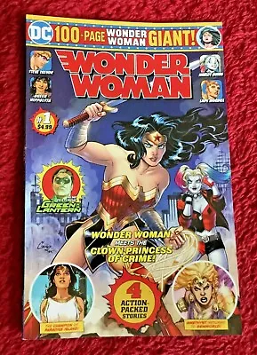 Buy Free P & P; Wonder Woman 100-Page Giant (2019): Harley Quinn, Green Lantern • 4.99£