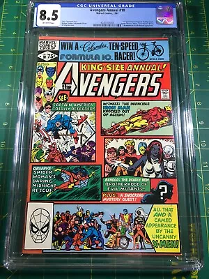 Buy Avengers Annual #10 CGC 8.5 1981 1st App Rogue Madelyne Pryor • 95.94£