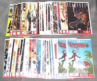 Buy DEADPOOL #1-45 Complete Set Lot + Extras 48 Issues NM 2012 Marvel Comics • 134.36£