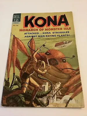 Buy Kona #12 Comic Book (1964 Dell) Giant Monsters • 3.16£