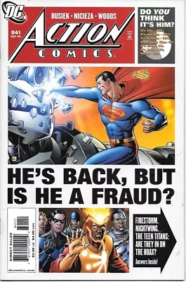 Buy Action Comics Comic Book #841 Superman DC Comics 2006 VERY HIGH GRADE UNREAD NEW • 2.39£