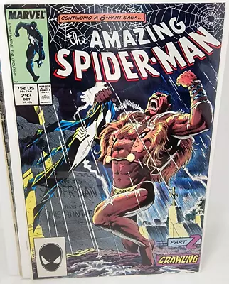 Buy Amazing Spider-man #293 Kraven As Spider 1st Appearance *1987* 9.4 • 30.37£