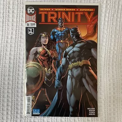 Buy Trinity 16 Jason Fabok Variant NM DC Comics Rebirth Batman Superman Wonder Woman • 3.99£
