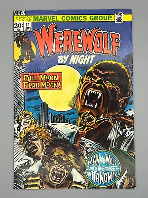 Buy Werewolf By Night #11 (1973) - 1st Hangman Gil Kane John Romita Cvr FN+ • 13.58£
