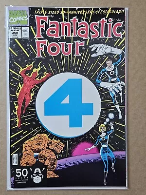 Buy Fantastic Four #358 ~ NM ~ Giant 1st Marvel Comics Die-Cut Cover 1st Paibok Key • 8.20£