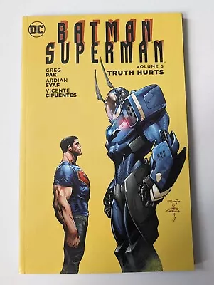 Buy Batman Superman Volume 5: Truth Hurts, 2017, DC Graphic Novel • 6£