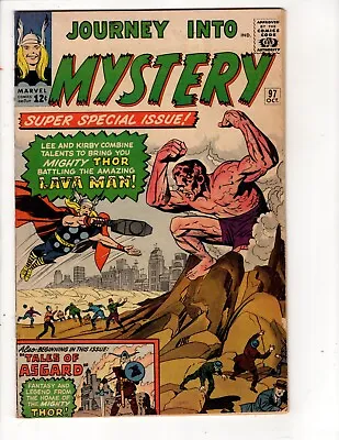 Buy Journey Into Mystery #97 -1963(THIS BOOK HAS MINOR RESTORATION SEE DESCRIPTION) • 61.13£