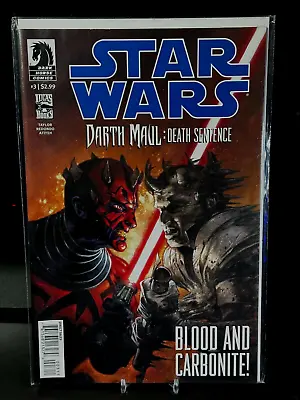 Buy Star Wars Darth Maul Death Sentence #3 By Dark Horse Comics NM • 13.52£