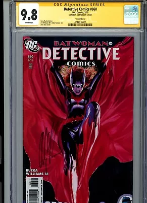 Buy CGC 9.8 Signature Series Detective Comics #860 Variant Signed Ross • 219.87£