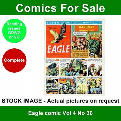 Buy Eagle Comic Vol 4 No 36 - GD/VG To VG - 11 December 1953 • 4.99£