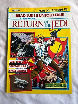 Buy Star Wars - Return Of The Jedi Comic - Issue 20th April 1985 No 96 • 5£