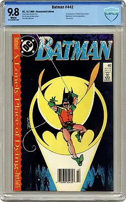 Buy Batman #442D CBCS 9.8 Newsstand 1989 20-42BE884-003 1st App. Tim Drake As Robin • 242.52£