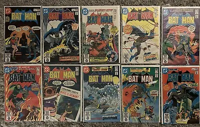 Buy Batman #330 - #339. DC Comics 1980, 1981. 10 Issues. Bronze Age. Near Mint • 90£