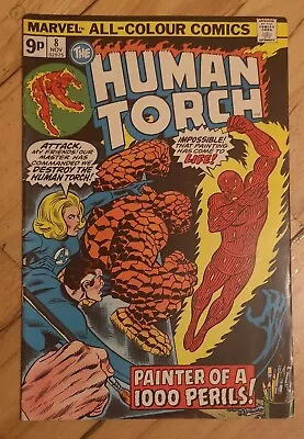 Buy Human Torch #8 1975 Fn+/VF- • 5.59£