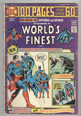 Buy World’s Finest #224 August 1974 VG- 100-Page Giant • 6.39£
