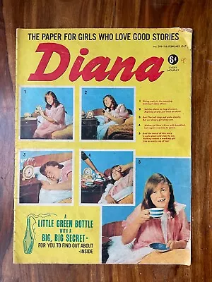 Buy Diana Comic Issue 208 11 February 1968 Avengers Mrs Peel Comic Strip • 2.99£