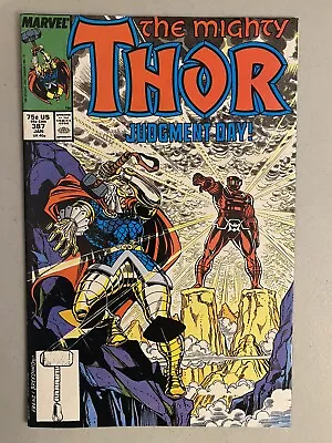 Buy Mighty Thor 387, VF+ 8.5, Marvel 1988, 1st Exitar The Executioner (Cameo) • 9.91£