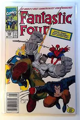 Buy Fantastic Four #348 Marvel 1991 NM- Newsstand Ghost Rider Hulk Spider-Man Comic • 13.98£