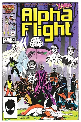 Buy Marvel Comics ALPHA FLIGHT #33 First Printing • 5.14£