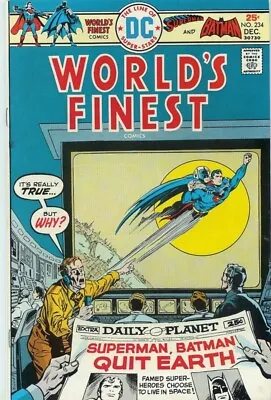 Buy World's Finest Comics #234 In Fine Condition. DC Comics • 7.88£