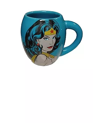 Buy Wonder Woman DC Comics WW Logo Large 20oz Ceramic Coffee Tea Mug • 23.05£