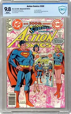 Buy Action Comics #500 CBCS 9.8 Newsstand 1979 DC 17-3C5051B-001 • 165.58£