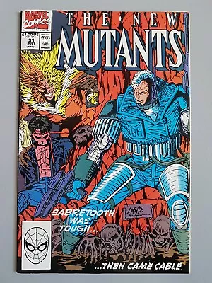 Buy Marvel Comics The New Mutants #91 First Print  • 4.49£