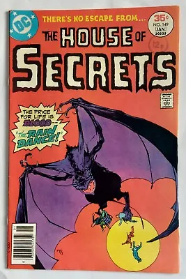 Buy House Of Secrets 149 Fine £3 1978. Postage On 1-5 Comics 2.95 • 3£