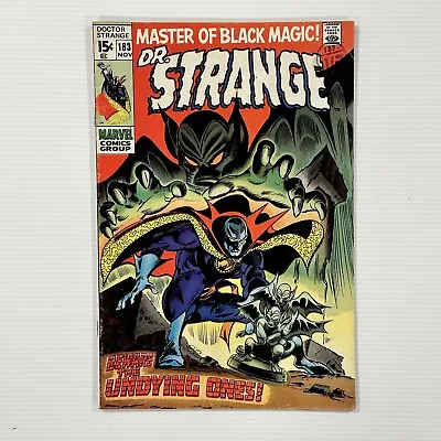 Buy Dr. Strange #183 1969 VG 1st Appearance Undying Ones Cent Copy Pence Stamp • 30£