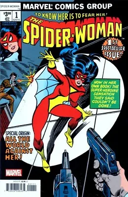 Buy Spider-Woman #1 (RARE Facsimile Edition, Marvel Comics) • 12.99£