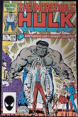 Buy Incredible HULK # 324, Marvel Comics, 1986 • 6£