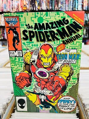 Buy The Amazing Spider-man Annual #20 1st Iron Man 2020! Marvel 1986! • 8£