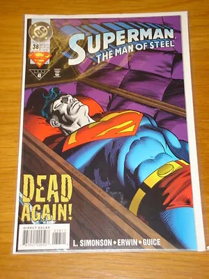 Buy Superman Man Of Steel #38 Dc Comic Near Mint Condition November 1994 • 2.99£