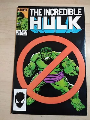 Buy The Incredible Hulk #317 1985 Marvel Comics HulkBusters Nice! • 3.96£