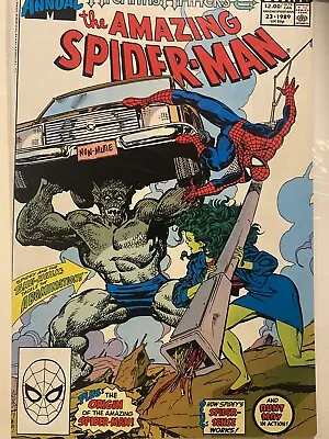 Buy The Amazing Spider-Man Annual #23 (Marvel Comics September 1989) • 3.95£