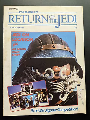 Buy Return Of The Jedi No 63 September 1st 1984, Star Wars Weekly UK Marvel Comic  • 6.99£