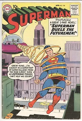 Buy SUPERMAN  128  VG-/3.5  -  Solid & Affordable Copy From 1959! • 63.95£