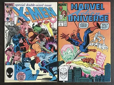 Buy Uncanny X-Men 193 & Marvel Action Universe 1 1st Firestar Hellions Warpath 1985  • 17.98£