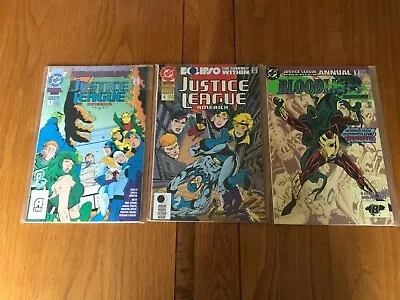 Buy Justice League America Annual 5, 6 & 7. 1991,1992,1993. All Nm. Dc. Jla     **2 • 4.95£