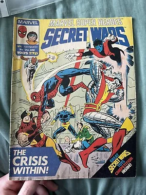 Buy Marvel Super Heroes Secret Wars No.4 1985 UK • 4£