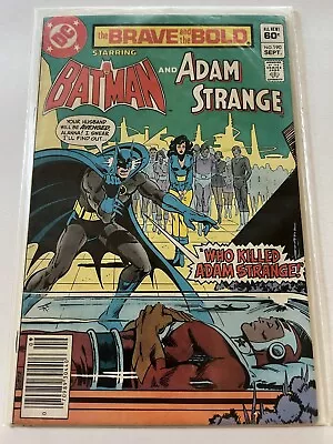 Buy Brave And The Bold 190  DC Comics 1982  FN +  6.5 - 7.0  Batman & Adam Strange • 6.39£