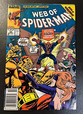 Buy Web Of Spider-man 59 NEWSTAND Acts Of VENGEANCE Tie In PUMA V 2 1 Copy • 8£