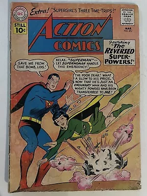 Buy Action Comics 274 (DC, 1961) Curt Swan, Reversed Super Powers • 35.98£